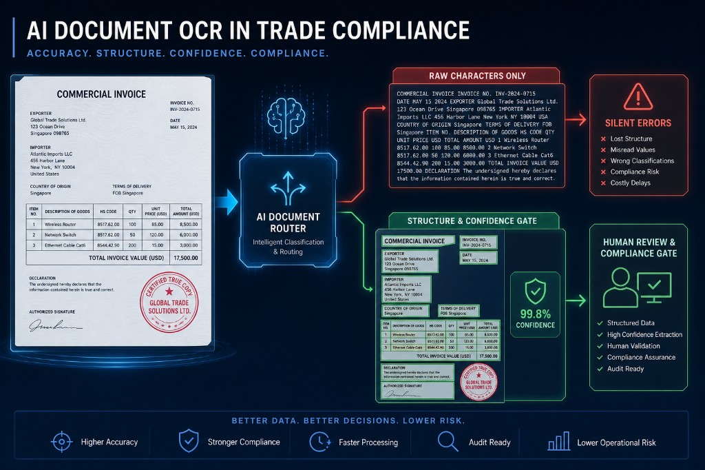 AI Document OCR: от логистического документа к структурированным данным с confidence gate